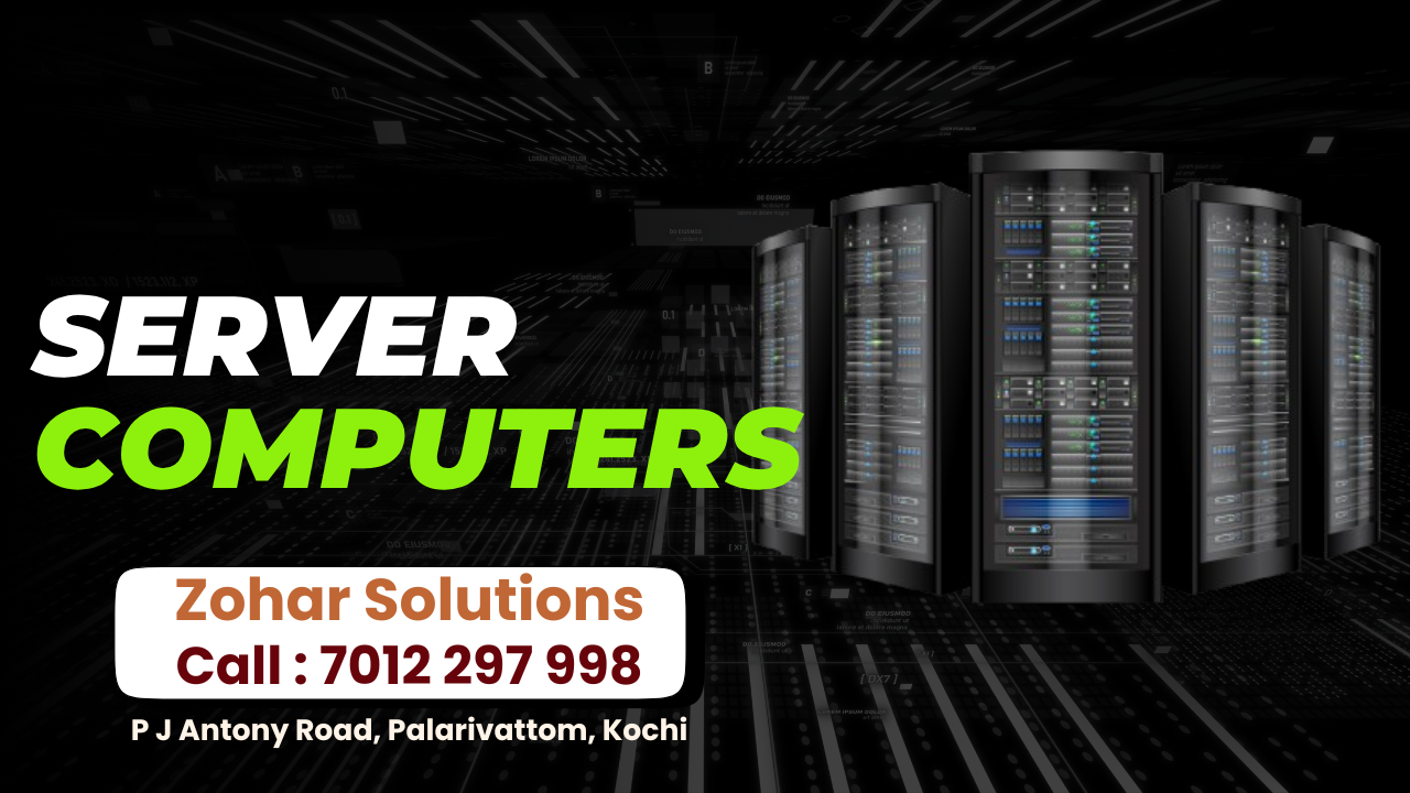 Server Computers sales and service in palarivattom, kochi